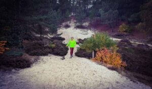 We’re in Groet, the Netherlands for a weekend away. We just went running through the sand dunes. Beautiful, but hard.