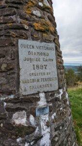 A cairn for Queen Victoria