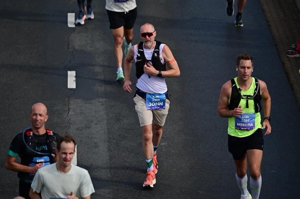 John Kraijenbrink - The Running Dutchman - at the Marathon Eindhoven